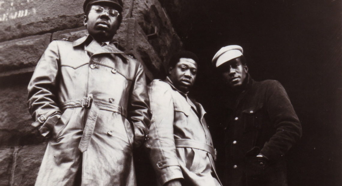 The Impressions circa 1970. Left to right: Curtis Mayfield, Fred Cash and Sam Gooden. CREDIT: Gilles Petard/Redferns/Getty Images