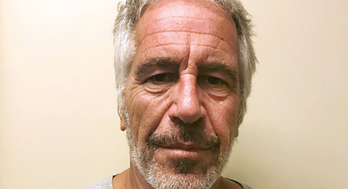 This March 28, 2017, photo, provided by the New York State Sex Offender Registry, shows Jeffrey Epstein. Epstein has died while awaiting trial on sex-trafficking charges. AP