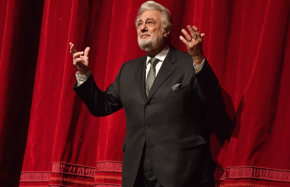 Plácido Domingo, onstage at New York's Metropolitan Opera last year. Nine women have accused Domingo of trying to pressure them into a sexual relationship by offering them jobs. CREDIT: Angela Weiss/AFP/Getty Images