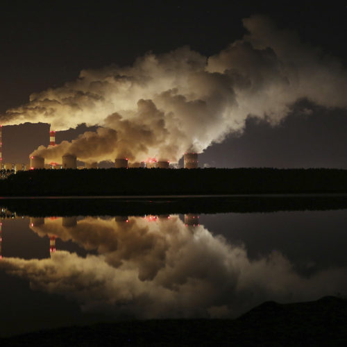 A coal-fired power plant in central Poland. Global greenhouse gas emissions rose in 2018, and the world is on track for potentially catastrophic climate change in the coming decades. Czarek Sokolowski/AP