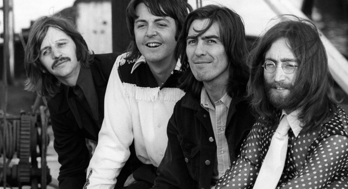 The Beatles, photographed in 1969. The photo is just one of the images included in the upcoming 50th anniversary edition of Abbey Road. Bruce Mcbroom/Apple Corps ltd