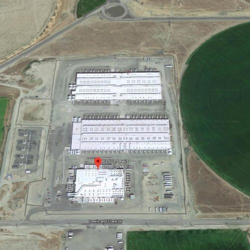 This Amazon data center site outside Boardman is one of seven operating or planned complexes in northeastern Oregon.