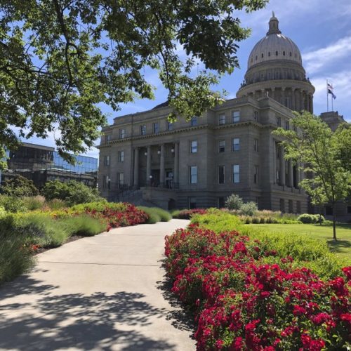 File photo. The Idaho statehouse in Boise. CREDIT: Keith Ridler/AP