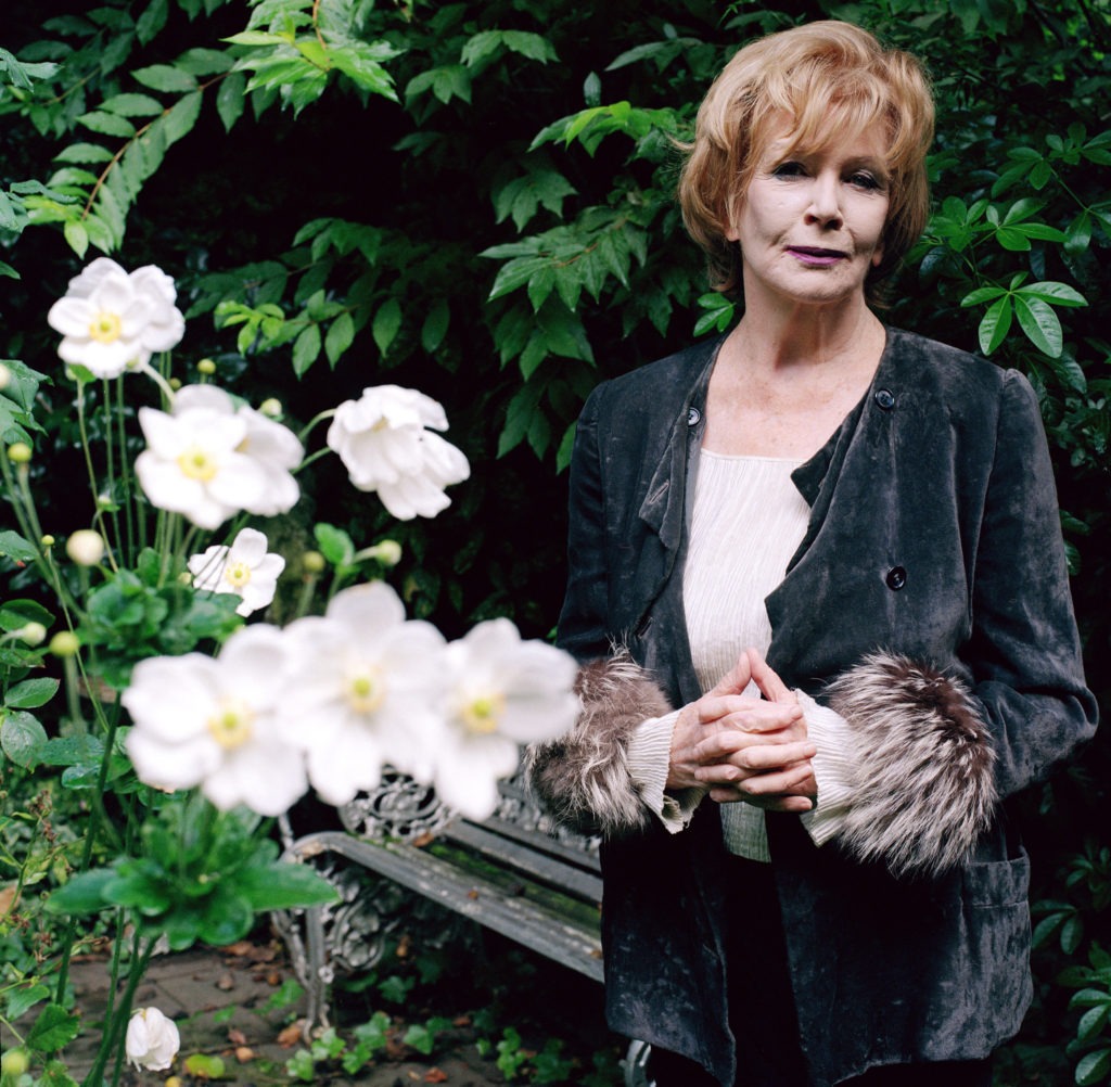 The author Edna O'Brien's latest book is Girl, which follows a young woman kidnapped by Boko Haram in Nigeria. CREDIT: Eamonn McCabe/Guardian News and Media Ltd/Courtesy of Farrar, Straus and Giroux