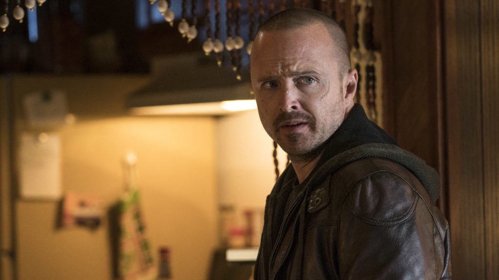 Aaron Paul plays Jesse Pinkman in El Camino: A Breaking Bad Movie. CREDIT: Ben Rothstein/Netflix