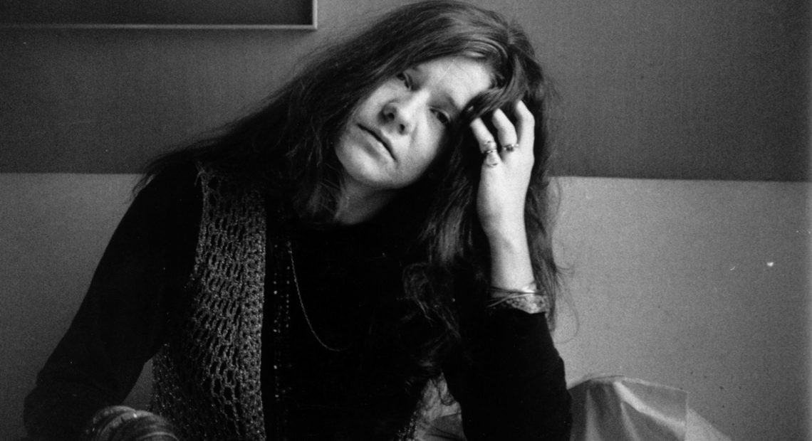Biographer Holly George-Warren describes rock star Janis Joplin (shown here in 1969) as an introspective person who didn't always like her own thoughts. Evening Standard/Getty Images