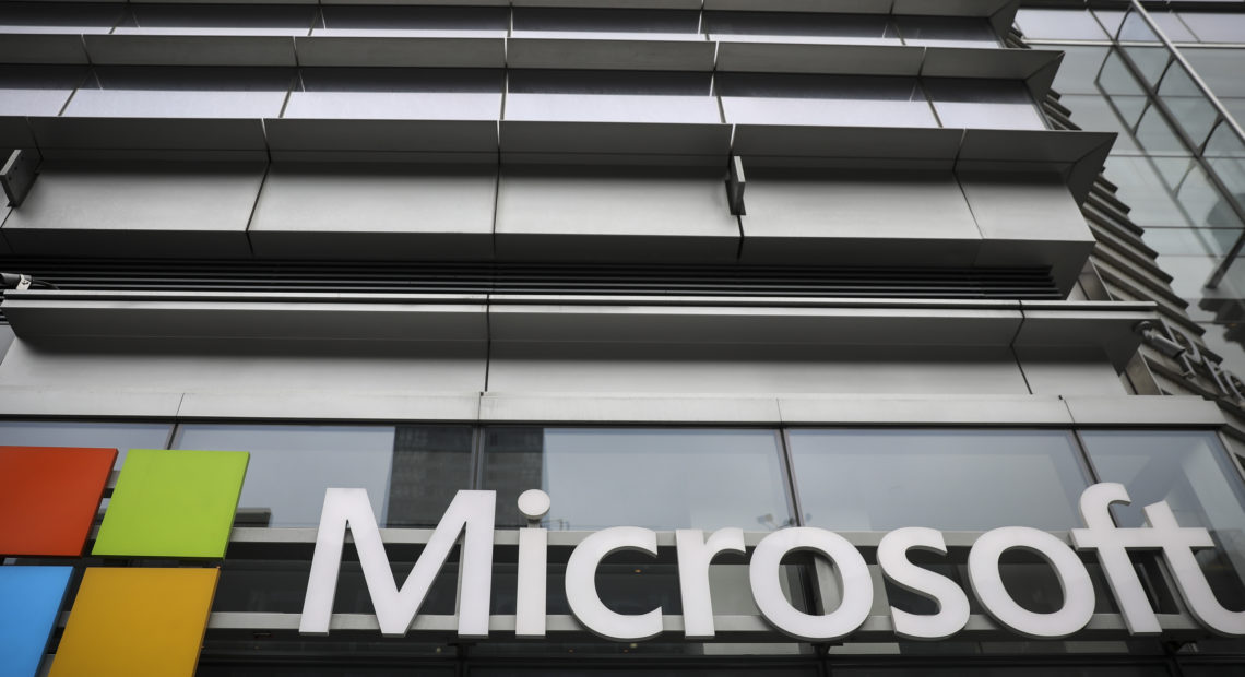 Microsoft said it has seen "significant cyber activity" by a hacker group with suspected ties to Iran. Drew Angerer/Getty Images