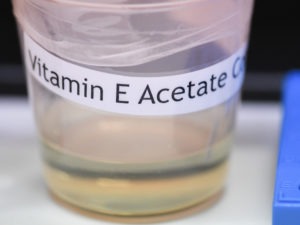 Vitamin E - vaping