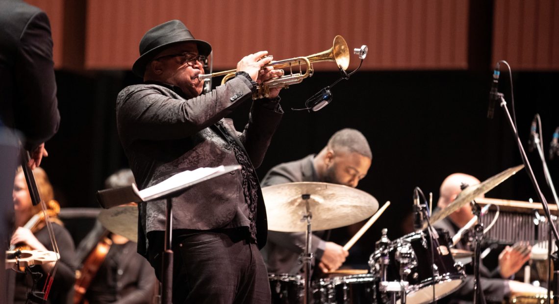 Trumpeter and composer Nicholas Payton drew controversy in 2011 with his rejection of the word "jazz." Now, he's reimagining black music with a new symphony. Jennifer Coombes/Courtesy of the artist