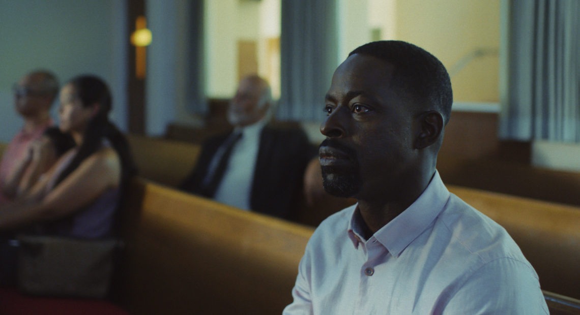 Sterling K. Brown plays the patriarch of a family in crisis in Waves. Courtesy of A24