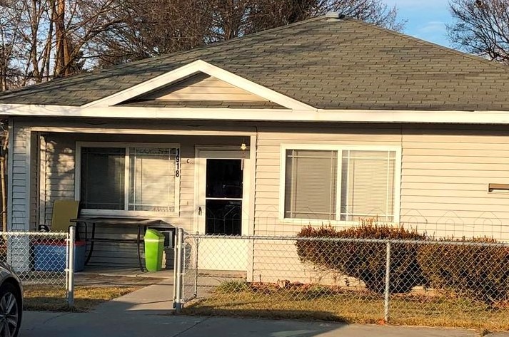 This Spokane home is where a caregiver allegedly gave Marion Wilson, a 64-year-old developmentally disabled woman, a fatal dose of cleaning vinegar instead of colonosocopy prep solution. A state criminal investigation into the death is now underway. CREDIT: Doug Nadvornick/Spokane Public Radio