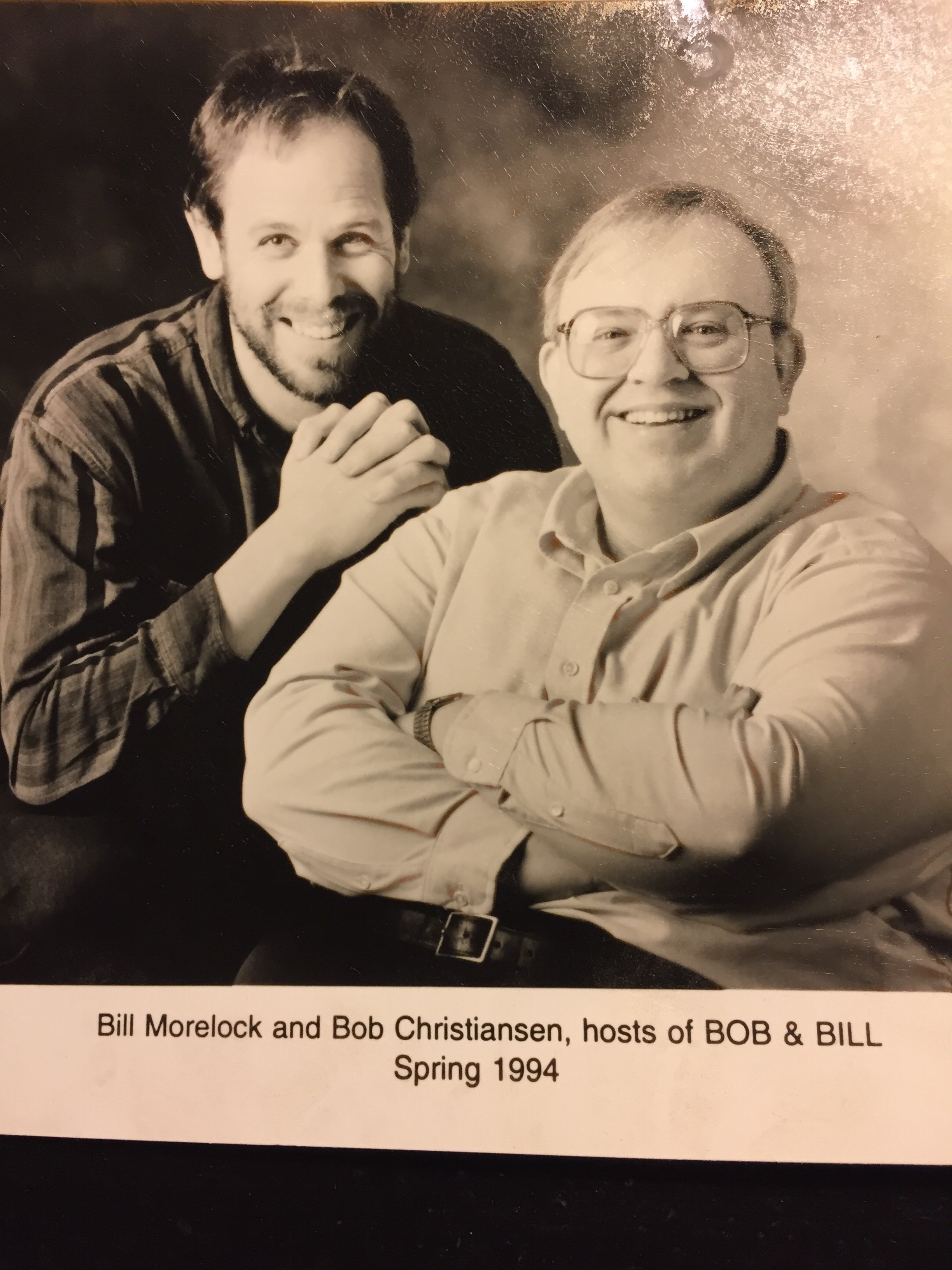Portrait of Bob and Bill - hosts of classical music.