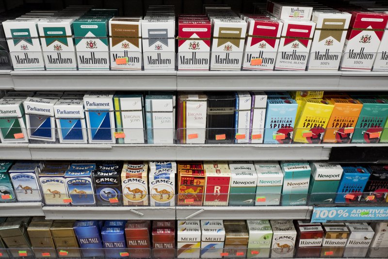 With a new law enacted in December 2019, anyone under 21 can no longer legally buy cigarettes, cigars or any other tobacco products in the U.S. It also applies to electronic cigarettes and vaping products that heat a liquid containing nicotine. CREDIT: Mark Lennihan/AP