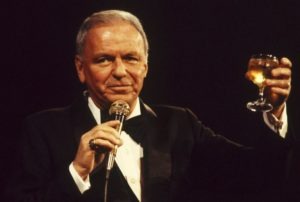 Frank Sinatra onstage in the 1970s. Though the star was ambivalent at best about the song's message, "My Way" became emblematic of this era of his career. CREDIT: David Redfern/Redferns/Getty Images