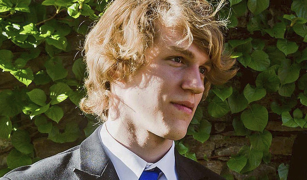 University of North Carolina, Charlotte student Riley Howell was hailed by police as a hero for tackling a gunman who opened fire in a classroom in April. CREDIT: Matthew Westmoreland/AP