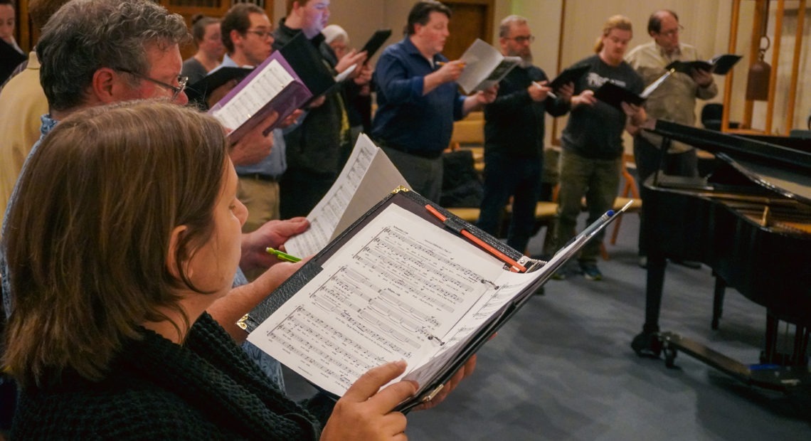 The Mid-Columbia Mastersingers will hold three performances of “American Dreamers,” a presentation of work written by composers who are also immigrants to the U.S., on January 10, 11 and 12. CREDIT: Enrique Pérez de la Rosa/NWPB