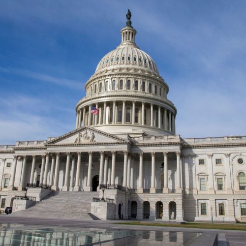 The U.S. Capitol Building CREDIT: Alex Edelman/AFP via Getty Images