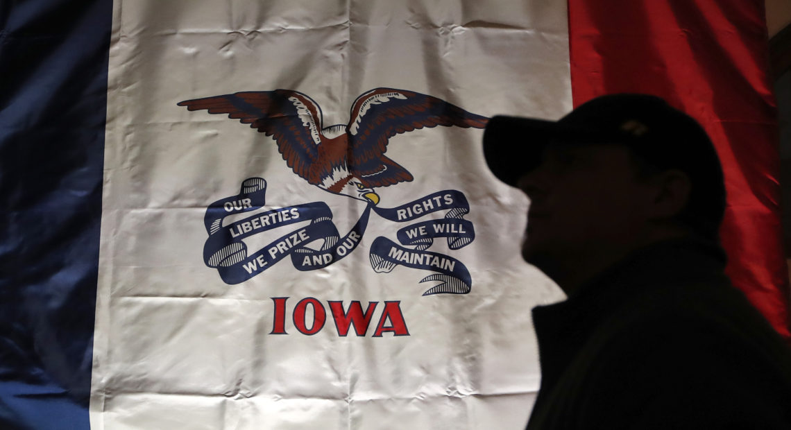 Iowa's Democratic caucuses on Monday will happen at 1,678 precinct locations, including people's homes, public libraries and school gymnasiums