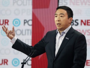 Andrew Yang speaks on autism. 