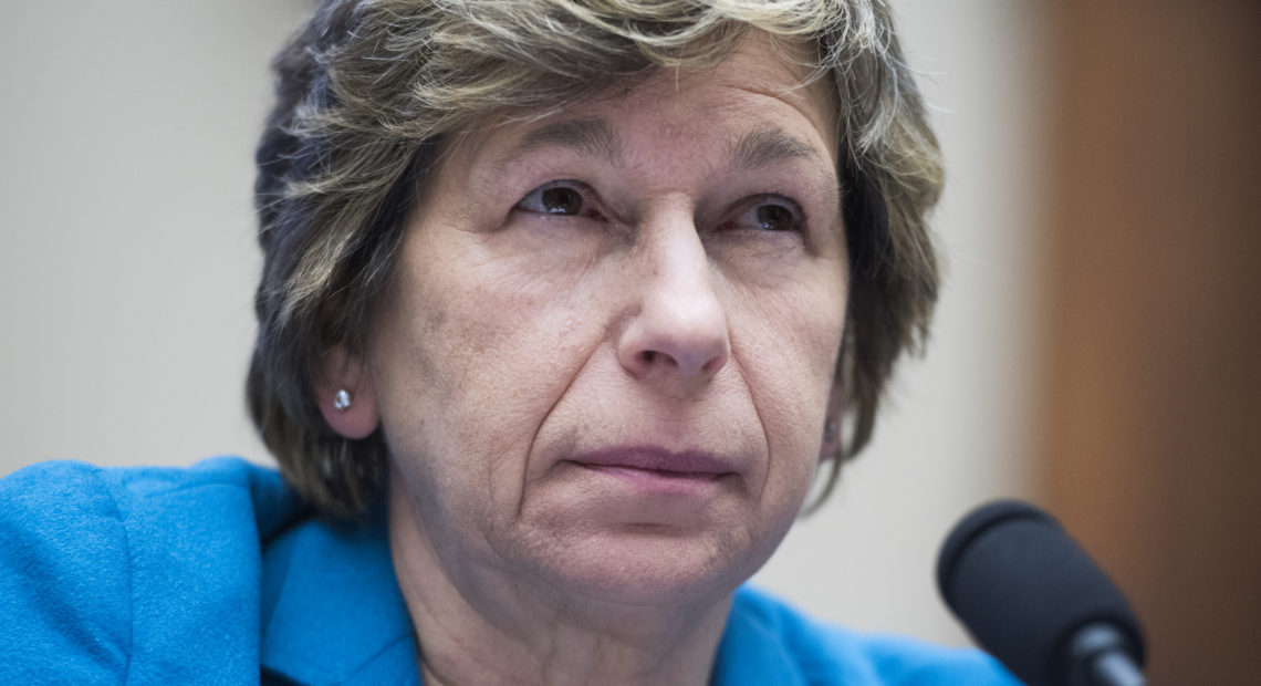 Randi Weingarten, of the American Federation of Teachers, says the message of her organization's lawsuit is clear: "Protect the students of the United States of America — not the for-profit [schools] that are making a buck off of them."