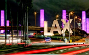 LAX airport.