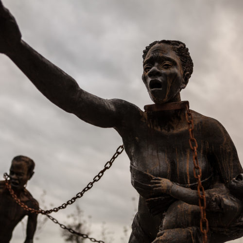 The Legacy Museum and Memorial are designed to bring visitors "closer to the anguish and the suffering" of the past. CREDIT: Human Pictures