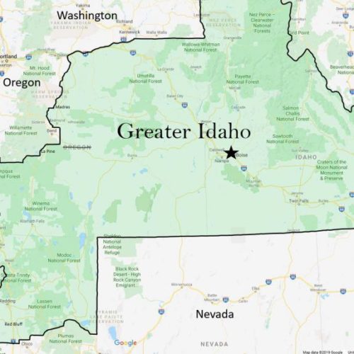Proponents of the "Greater Idaho" proposal want to add eastern and southwestern Oregon, as well as northern California, to the existing boundaries of Idaho.
