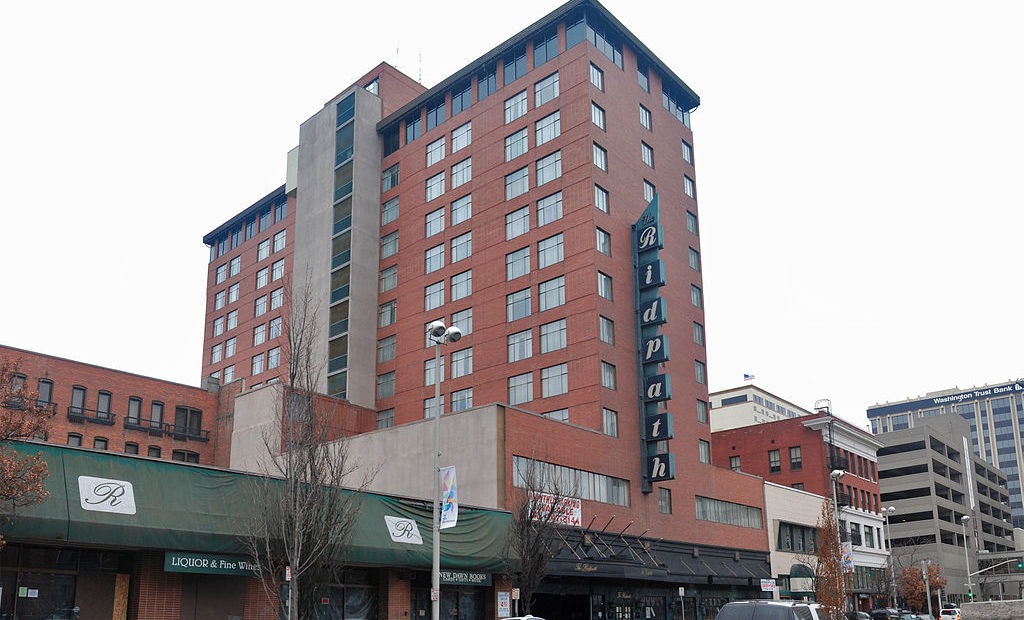 The former Ridpath Hotel in downtown Spokane was vacant for several years before developer Ron Wells and other got involved to help restore and convert it into affordable apartment housing. ARCHSPOKANE CC BY-SA TINYURL.COM/Y45W6Z2M