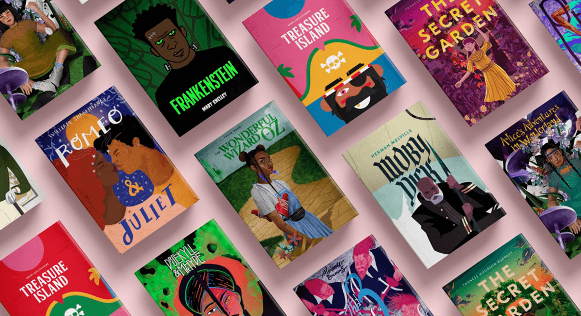 Barnes & Noble has canceled its Black History Month plans to re-release classic novels with cover art depicting characters as people of color, following online criticism. TBWIA\Chiat\Day