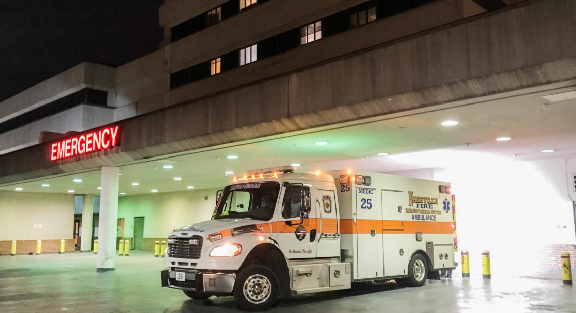 Until very recently, the separate company that runs the emergency department at Nashville General Hospital was continuing to haul patients who couldn't pay medical bills into court. CREDIT: Blake Farmer/WPLN