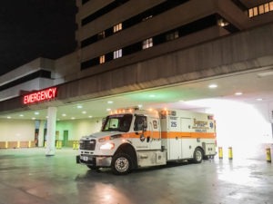 Until very recently, the separate company that runs the emergency department at Nashville General Hospital was continuing to haul patients who couldn't pay medical bills into court. CREDIT: Blake Farmer/WPLN