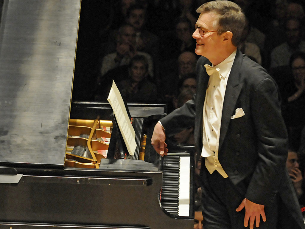 Pianist Peter Serkin, in concert with the Boston Symphony Orchestra in 2012. Stu Rosner/Boston Symphony Orchestra