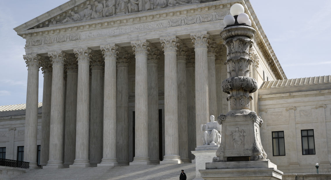 The U.S. Supreme Court in Washington. CREDIT: Patrick Semansky/AP