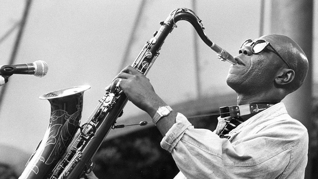 An undated portrait of Afro-funk saxophonist Manu Dibango. He died Tuesday in Paris after contracting the coronavirus. Ullstein Bild/Getty Images