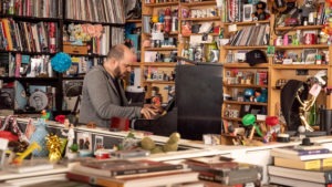Kirill Gerstein performs at NPR's Tiny Desk, Washington, D.C. on January 28th, 2020.