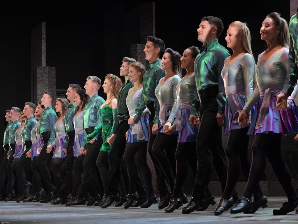 The current production of Riverdance was updated for its 25th anniversary. But performances have been postponed for the rest of the month because of the coronavirus pandemic. CREDIT: Jack Hartin