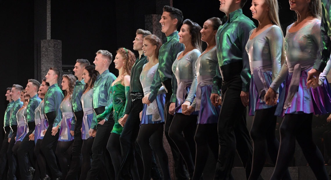 The current production of Riverdance was updated for its 25th anniversary. But performances have been postponed for the rest of the month because of the coronavirus pandemic. CREDIT: Jack Hartin