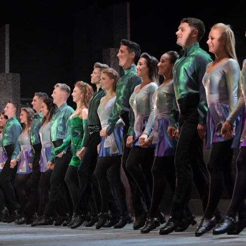 The current production of Riverdance was updated for its 25th anniversary. But performances have been postponed for the rest of the month because of the coronavirus pandemic. CREDIT: Jack Hartin