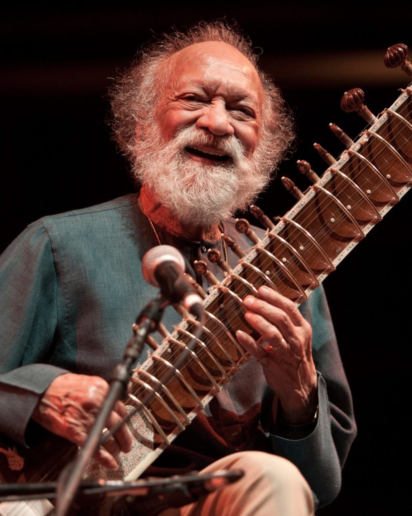 Ravi Shankar performs at the age of 91. Michael Collopy/Courtesy of the artist