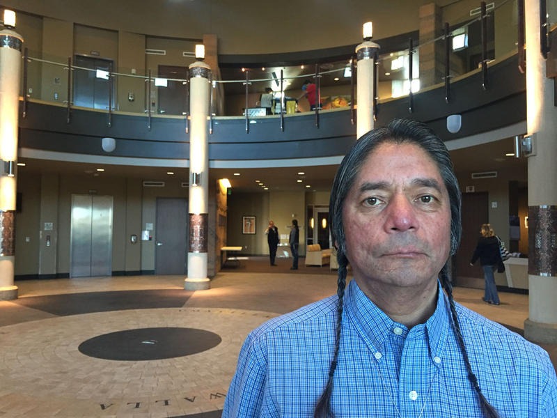 Armand Minthorn, pictured here in 2016, is the spiritual leader of the Confederated Tribes of the Umatilla Reservation.