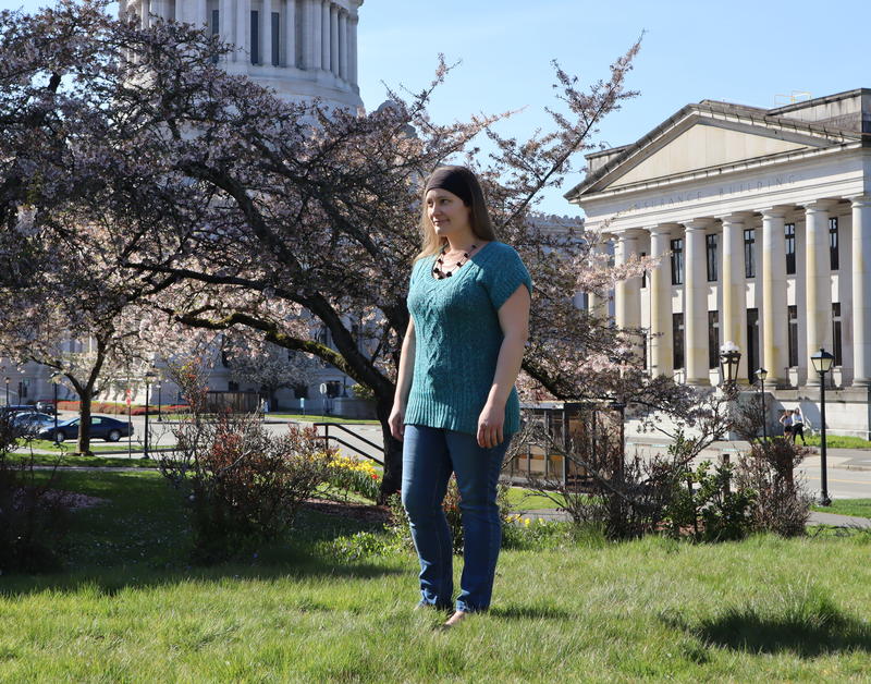 Laid-off restaurant worker Katrina Thiessen is frustrated by the weeks-long delay in having her unemployment claim approved.