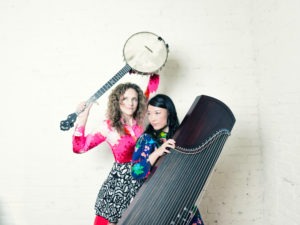 Abigail Washburn and Wu Fei are masters of Appalachian and Chinese folk music, respectively. On their self-titled debut album they combine traditional songs from across the U.S. and China. CREDIT: Shervin Lainez/Courtesy of the artist