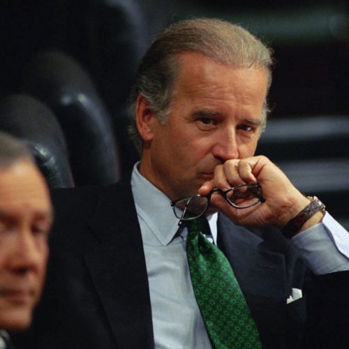 In 1993, Joe Biden, the current presumptive Democratic presidential nominee, was serving as a U.S. senator from Delaware. John Duricka/AP