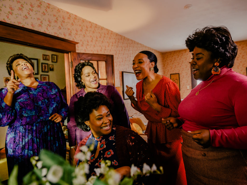 The new Lifetime movie The Clark Sisters: First Ladies of Gospel tells the story of the one of the most important gospel groups of the 20th century. CREDIT: Amanda Matlovich/Courtesy of Lifetime