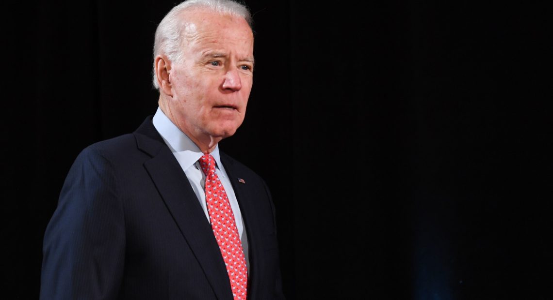 Former Vice President Joe Biden, the presumptive Democratic presidential nominee, faces an allegation of sexual assault in 1993. SAUL LOEB/AFP via Getty Images