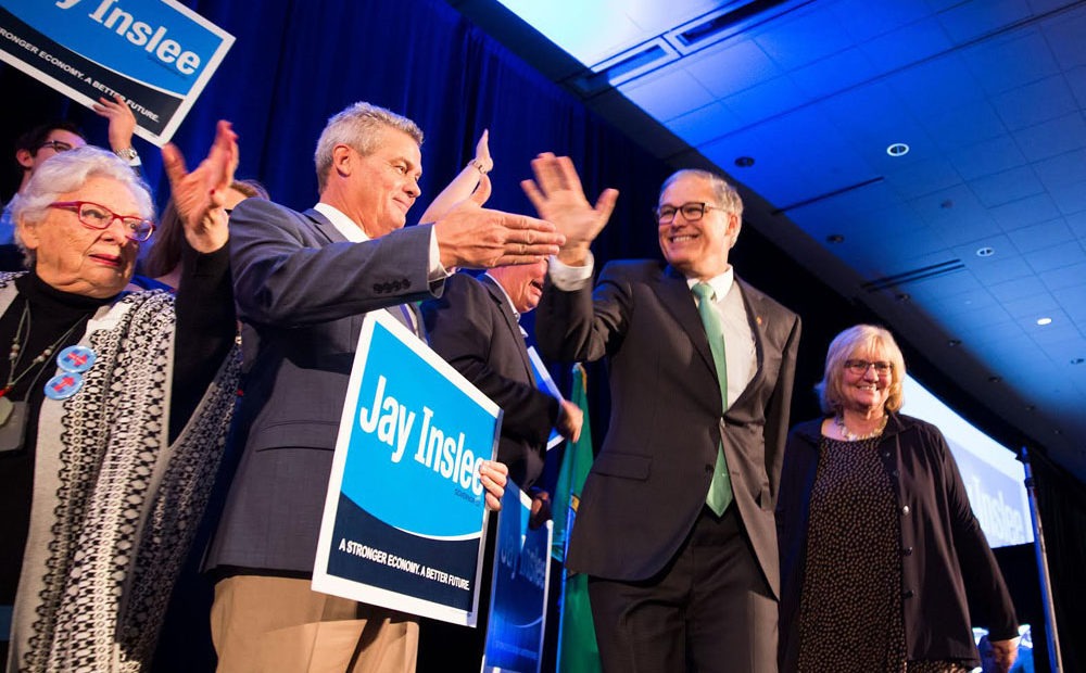 Last year, Washington Gov. Jay Inslee was running for president. Then he declared a 3rd-term run for governor. Then the coronavirus hit. Now his opponents have a lot to say about how he's handled it.