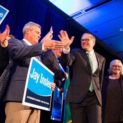 Last year, Washington Gov. Jay Inslee was running for president. Then he declared a 3rd-term run for governor. Then the coronavirus hit. Now his opponents have a lot to say about how he's handled it.