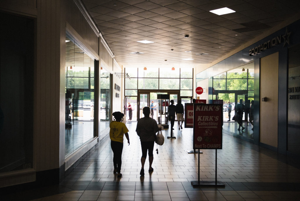 South Carolina has permitted retail stores to reopen to customers. It's one of a handful of states easing up on some social distancing restrictions. Dustin Chambers/Bloomberg via Getty Images