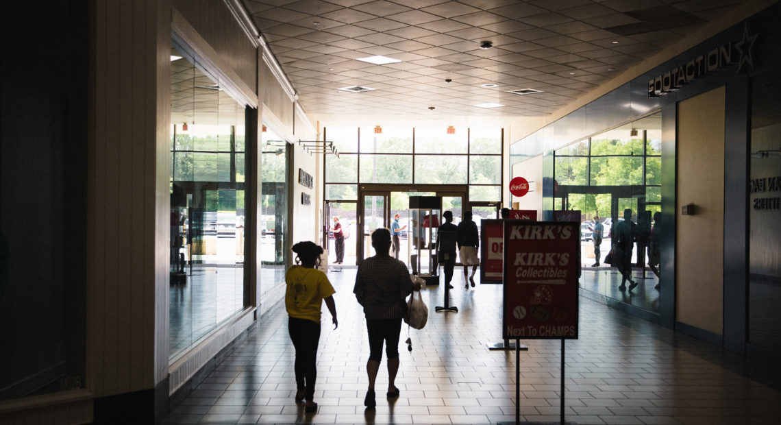 South Carolina has permitted retail stores to reopen to customers. It's one of a handful of states easing up on some social distancing restrictions. Dustin Chambers/Bloomberg via Getty Images