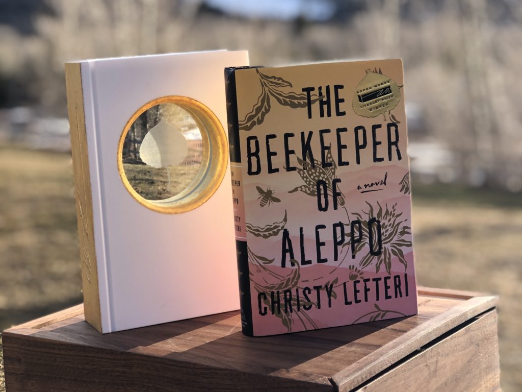 Christy Lefteri's novel The Beekeeper of Aleppo has won the third annual Aspen Words Literary Prize. Courtesy of the Aspen Words Literary Prize